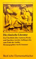 Senoner, Die römische Literatur (CH Beck 1981, inkl. Versand DE) Hessen - Oberursel (Taunus) Vorschau