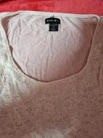 Tank Top weiß mit Spitzen Muster vorne Bayern - Großostheim Vorschau