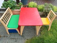 Basteltisch Set mit Bank und Stuhl für Kinder Geuther Hessen - Büttelborn Vorschau