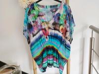 XXL 46 48 Stella S. Tunika Bluse Shirt Chiffonbluse bunt Sachsen-Anhalt - Genthin Vorschau