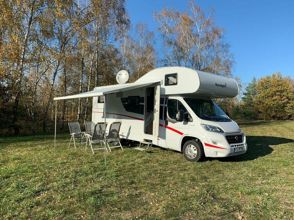 Wohnmobil/Reisemobil /Alkoven 6Personen /SAT/TV / zu vermieten in Rathenow