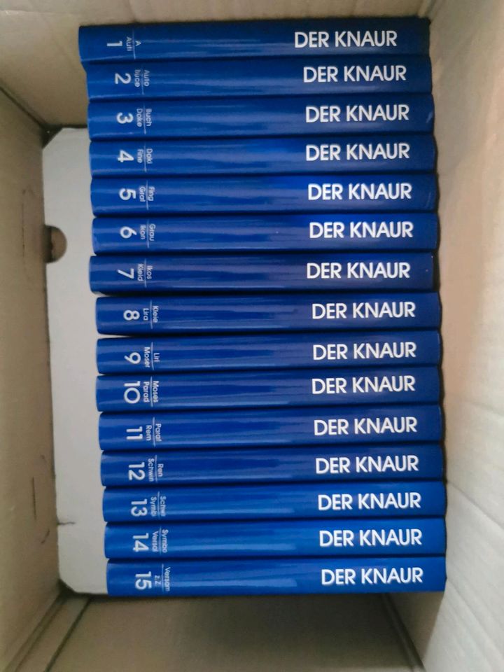 Bücherserie der Knaur band 1 bis 15 in Malsburg-Marzell