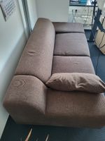 Braunes Sofa mit Kufengestell Hamburg-Mitte - Hamburg Hammerbrook Vorschau