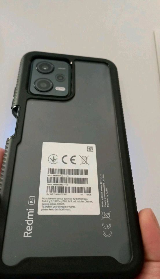 Xiaomi Redmi Note 12 5g mit karton in Plettenberg