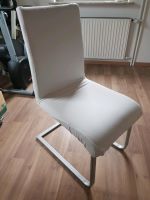 50€ für alle 6 Schwinger Stühle Esszimmer/Küchenstühle weiß Hessen - Bad Hersfeld Vorschau