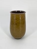 * STUDIOKERAMIK VASE PAUL EYDNER VEB DDR KERAMIK VINTAGE OCKER Berlin - Charlottenburg Vorschau
