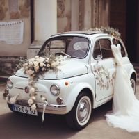 Hochzeitsauto Fiat 500 595 Abarth Replika Oldtimer Fotomotiv Bayern - Spalt Vorschau