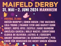 2x3-Tagesticket + 1xWoMo Maifeld Derby in Mannheim 31.5.-2.6.24 Frankfurt am Main - Bornheim Vorschau