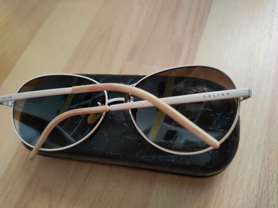 CÉLINE elegante Sonnenbrille 100% Original Vintage Piece Beige in Plochingen