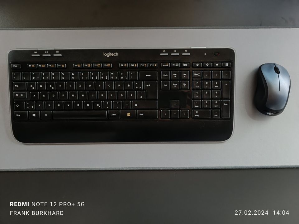 Logitech K 520 Set mit Logitech M 310 Maus in Nattheim