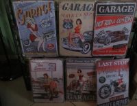 Blechschild Retro Garage USA Loft Style Vintage Pin Up Hot Rod Bayern - Kronach Vorschau