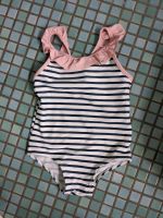 H&M Mädchen Baby Badeanzug Gr.74/80 gestreift blau rosa Schleife Nordrhein-Westfalen - Viersen Vorschau