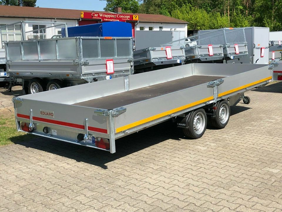 ⭐️Eduard Auto Transporter 3500kg 506x200x30cm Rampen Winde 63 in Schöneiche bei Berlin