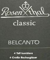 Rosenthal classic ''Belcanto'' 12 große Gläser Kristallglas Dresden - Striesen-West Vorschau