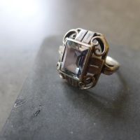 Antiker Ring mit einem hellblauen Stein. Silber 835 Nordrhein-Westfalen - Witten Vorschau