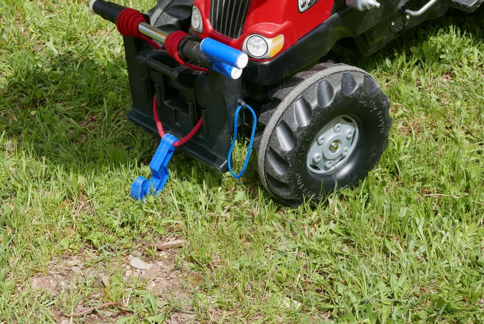 Rolly Toys Traktor, incl. Anhäner, Blinklicht und Seilwinde in Stegen