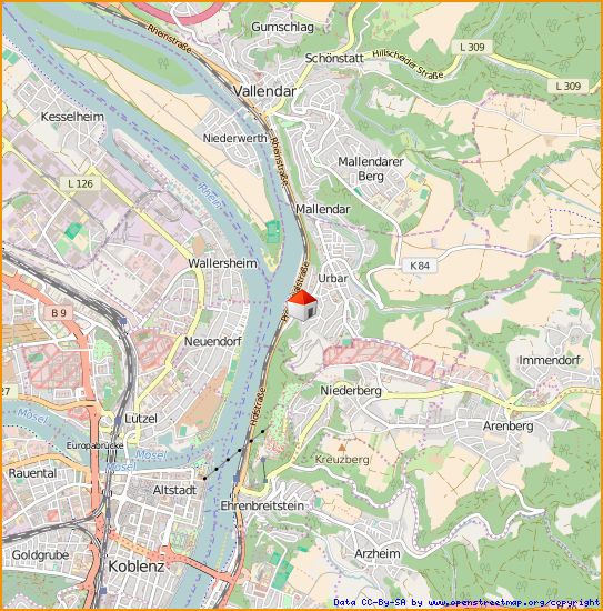 Rheinblick inklusive! in Koblenz