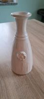 Keramik Vase weiß beige Bayern - Dinkelscherben Vorschau
