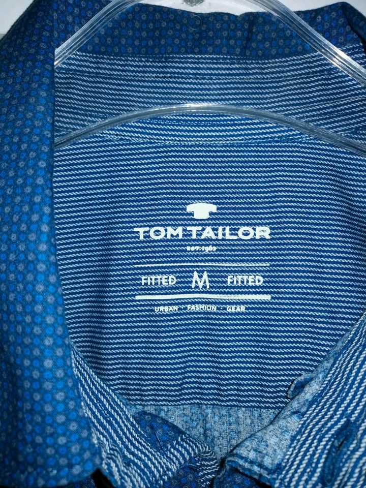 Tom Tailor Herren Hemd kurzarm Gr. M wNeu in Friedrichroda