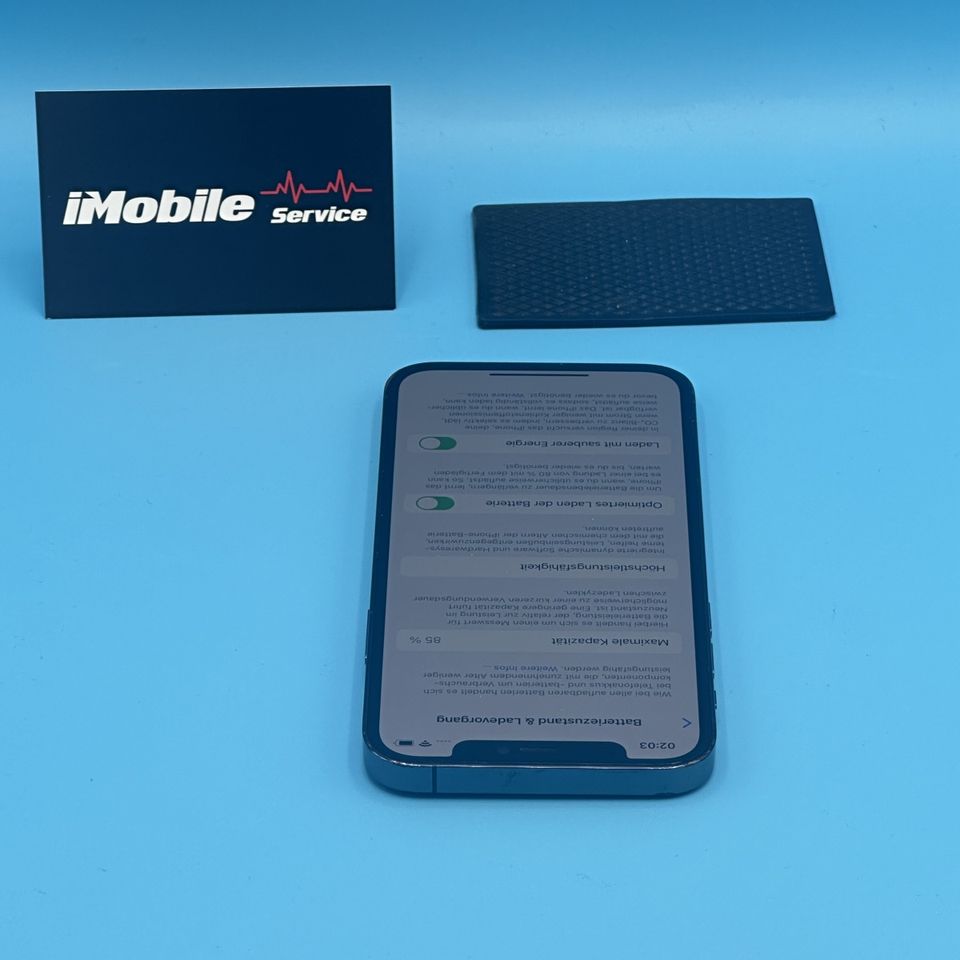 ⭐️ iPhone 12 Pro 256GB Blau Akkukap.: 85% Gebraucht N193 ⭐ in Berlin