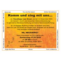 Chor sucht Sänger 14-tägiger Rhythmus keine Vereinsverpflichtung Baden-Württemberg - Haigerloch Vorschau