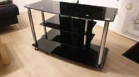 TV Tisch / Rack, schwarzes Glas Bayern - Landshut Vorschau