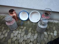 Verk, 4 Milchkannen und 2 Schüsseln Niedersachsen - Braunschweig Vorschau