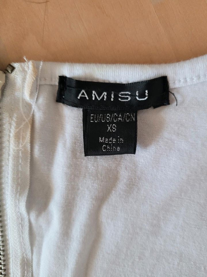 Top Shirt Schößchentop Amisu XS weiß in Greifswald