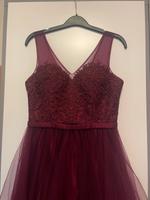 Ballkleid/Abendkleid Gr. 36 mit Tüll 1x getragen!! Sachsen - Plauen Vorschau