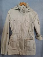 Vintage beige Trenchcoat Jacke mit Kaputze Baumwolle Gr 36 H&M Niedersachsen - Oldenburg Vorschau