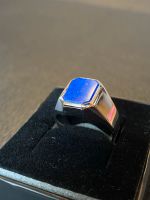 Siegelring 750 Weißgold (18 Karat) mit Lapislazuli, ungetragen Hessen - Idstein Vorschau