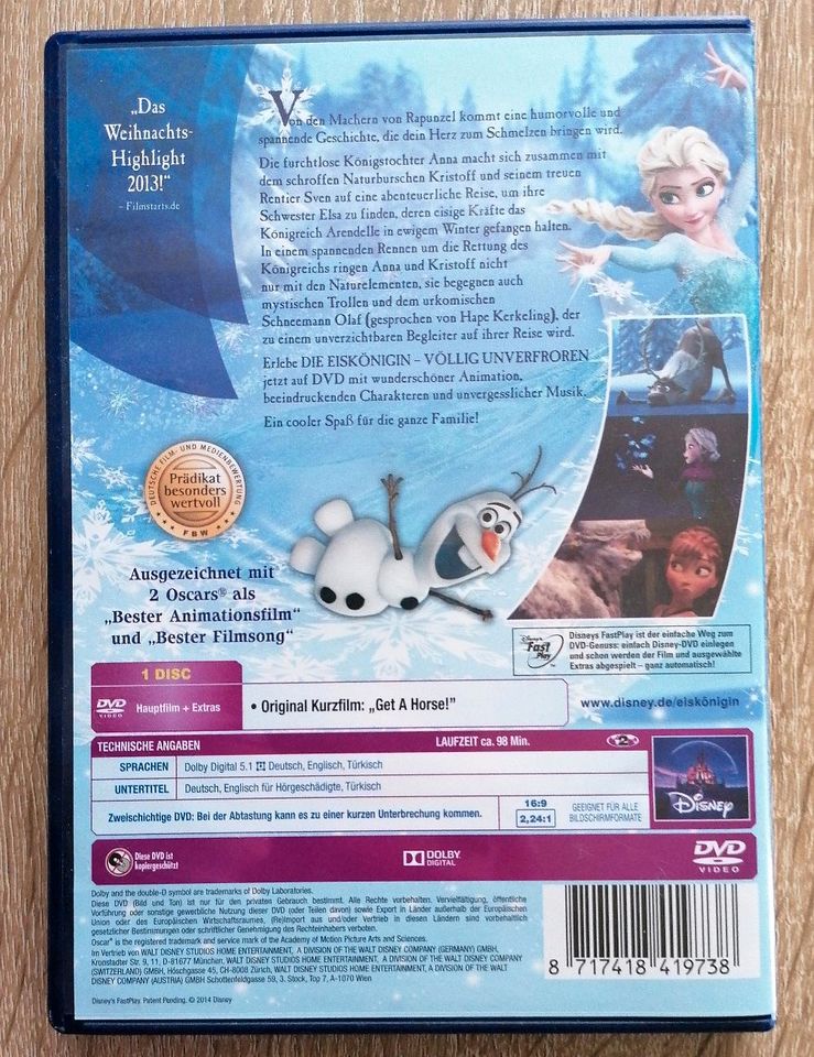 Die Eiskönigin DVD in St. Wendel