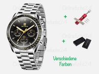 Herren Armbanduhr Chronograph Sportuhr Wasserdicht +Armbandkürzer Leipzig - Grünau-Mitte Vorschau