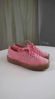 Superga 39 Rosa Pink Sneaker Espandrilles Cotrope Flatform Hanf Wandsbek - Hamburg Marienthal Vorschau