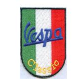 VESPA Classic Tricolore aufnäher für  LX 50 125 200 300 PX GTS Nordrhein-Westfalen - Emmerich am Rhein Vorschau