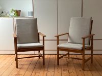 1v4 Børge Mogensen Danish Design 60er Sessel chair Stuhl zu Teak Östliche Vorstadt - Peterswerder Vorschau