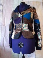 DESIGUAL Hippie PATCHWORK Loden BLAZER College Jacke Blouson M L Schleswig-Holstein - Nusse Vorschau