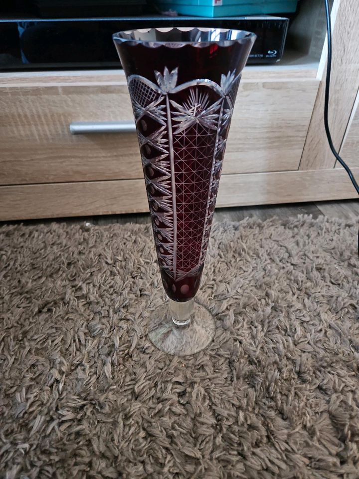 Bleikristall Vase in Chemnitz