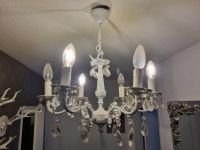 Leuchter Lampe weiß vintage Baden-Württemberg - Pforzheim Vorschau