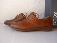 Ecco Halbschuhe Schnürschuhe Leder braun 39 (6) neuwertig! Dithmarschen - Eggstedt Vorschau