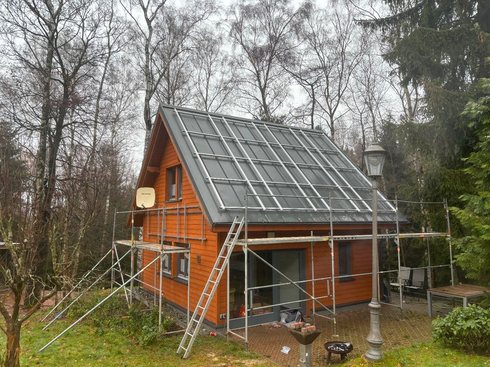 Photovoltaik Solar Montage wir montieren vorhandenes ihr Material in Werdau