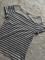 weißschwarz gestreiftes shirt h&m größe s Hessen - Schmitten Vorschau