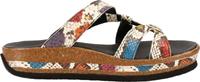 THINK! Damen ZEGA Zehentrenner neo sandalen croco 36 leder Hessen - Birstein Vorschau