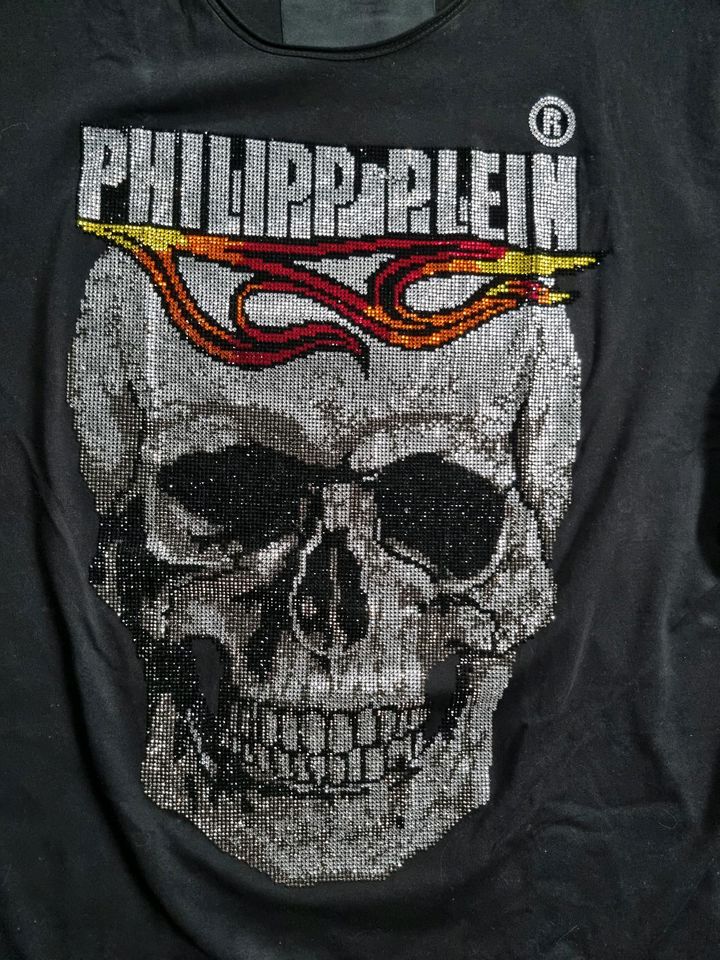 PHILIPP PLEIN SHIRT ROUND NECK SS FLAME / XXL / NEU / in Ober-Mörlen