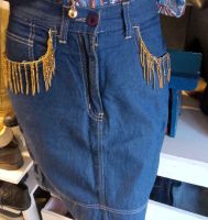 Moschino Jeans Jeansrock Vintage IT.44 Blau Knielang München - Au-Haidhausen Vorschau