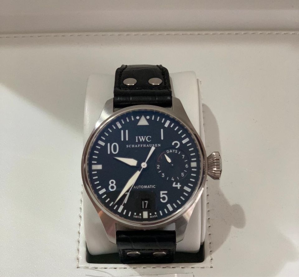 IWC Big Pilot 46 mm im Full Set aus 2014 Referenz 500901 in Singen