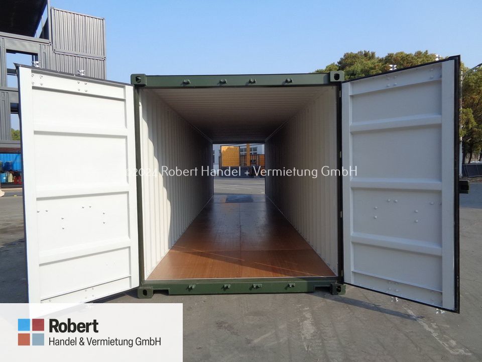 20 Fuß DD Doppeltür Double Door Lagercontainer, Seecontainer, Container, Baucontainer in Rendsburg