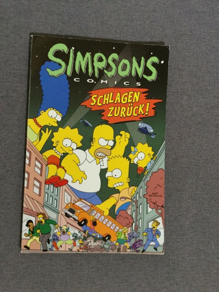 Simpsons Comic alt - Retro - Sammler 1995 1996 - Schlagen zurück in Bad Vilbel