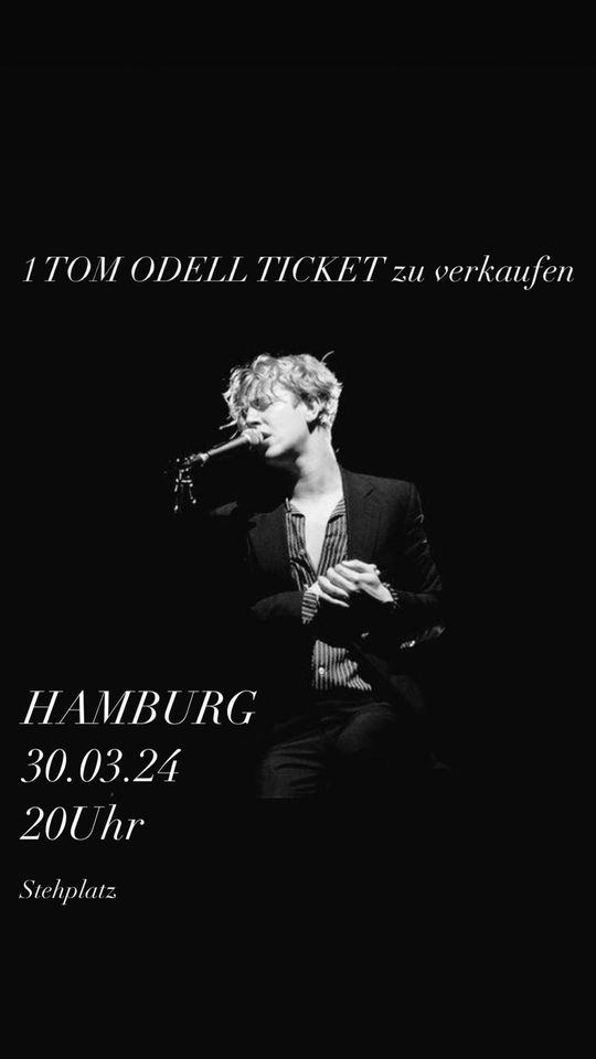 Tom Odell Ticket für Hamburg in Hamm