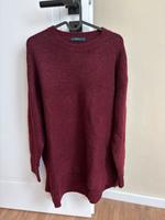 Zara Knit Pullover Oversize burgunderrot Sachsen - Hartenstein Vorschau